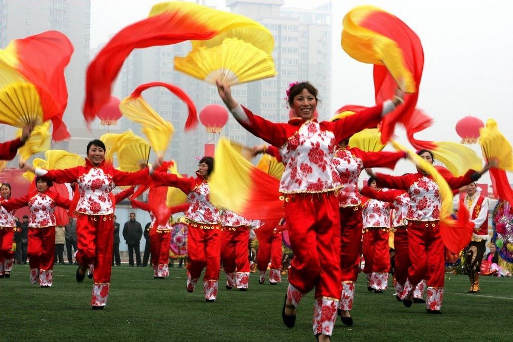 秧歌图册_360百科