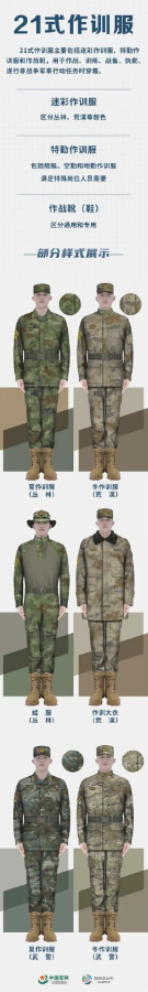 21式作训服图册_360百科