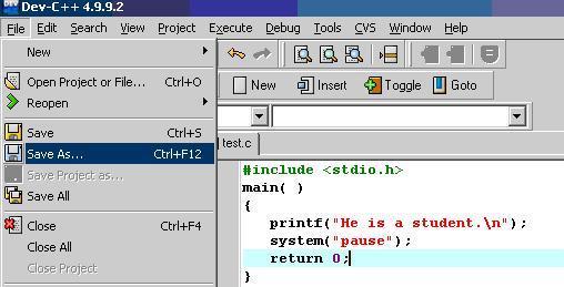 DEV C++如何使用_360新知