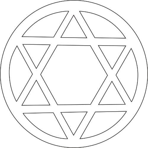 六芒星图册_360百科