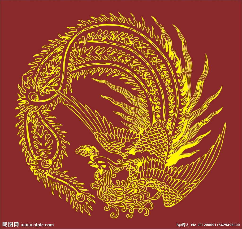 凤纹图册_360百科