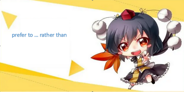 prefer…ratherthan用法_360新知