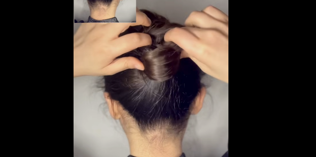 发簪盘发图解教程_360新知