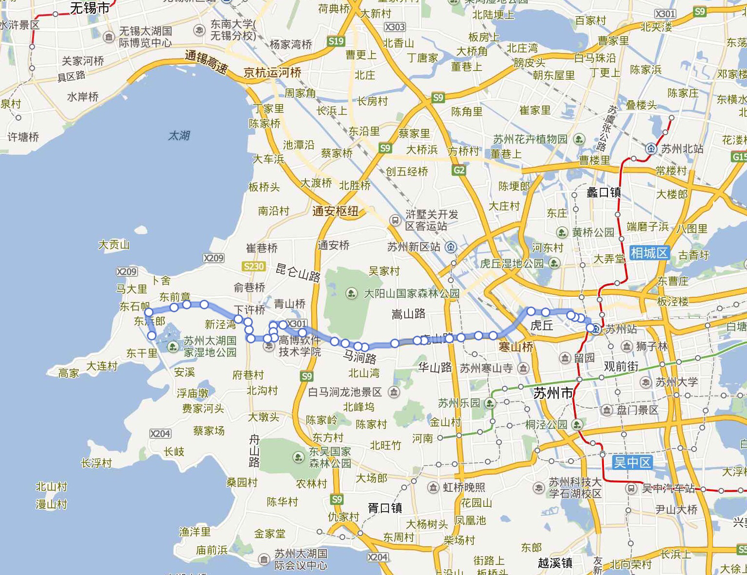 苏州轨道交通线路图（2024+ / 运营版） - 知乎