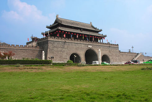 寿县古城墙图册_360百科