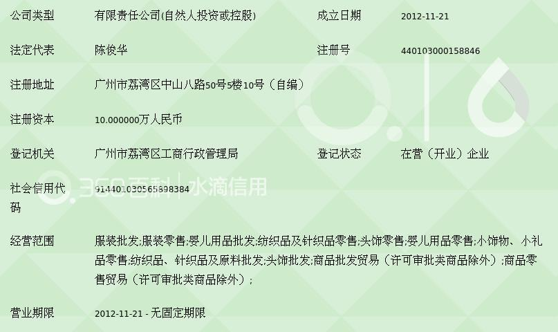 广州母婴用品