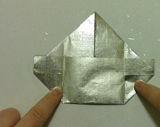 锡箔纸元宝的折法大全：[1]最简单元宝锭_360新知