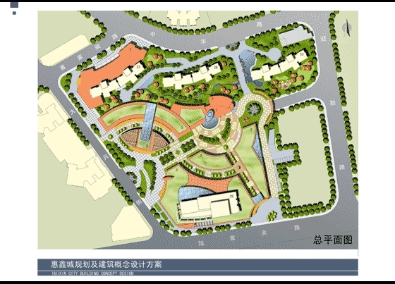 建筑总平面图图册_360百科
