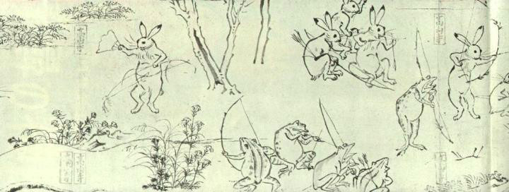 鸟兽人物戏画图册_360百科