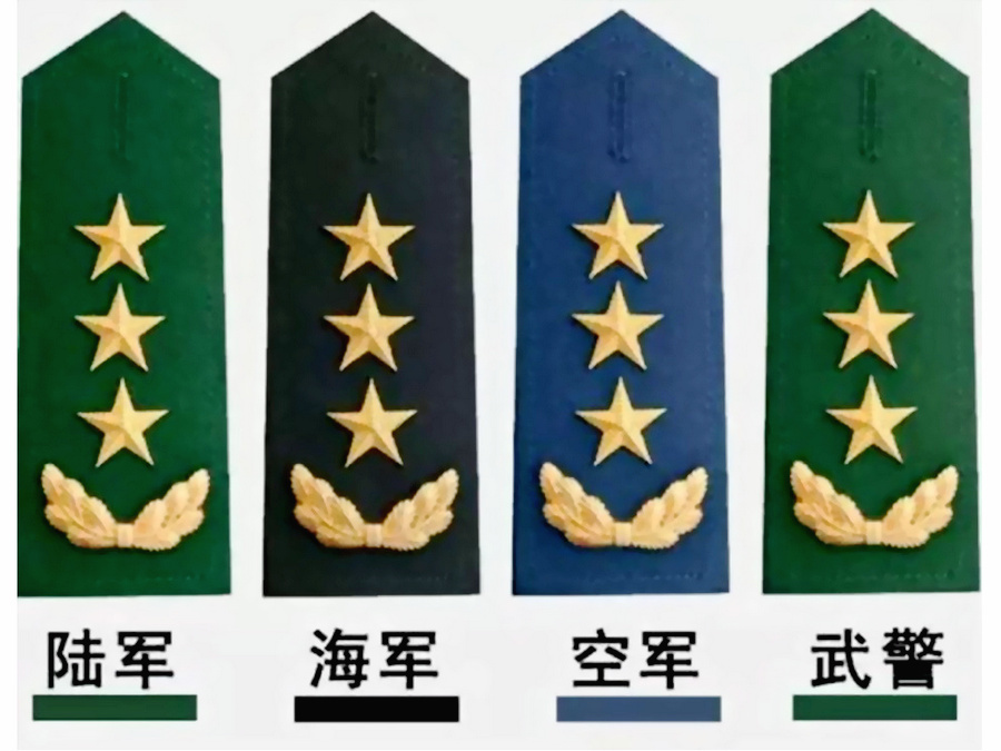 中国人民解放军上将图册_360百科