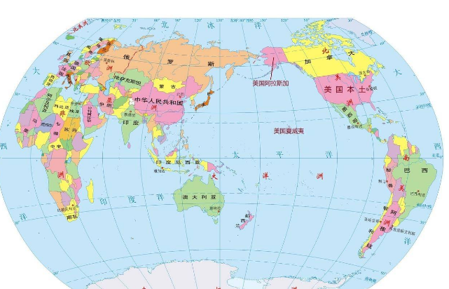 世界各国领土面积排名图册_360百科
