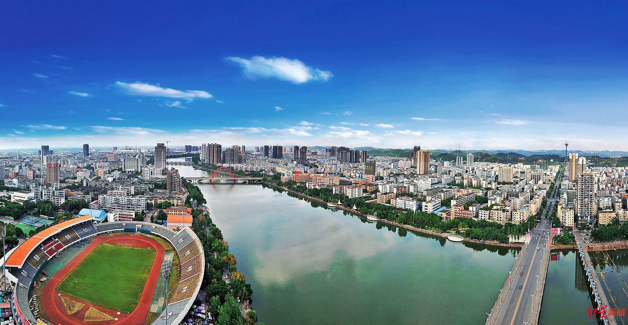 德阳城市图再次登上中国国家地理 - 城市论坛 - 天府社区