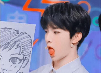 接招吧前辈严浩翔敲木鱼是哪一期