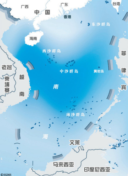 中国四大海域图册_360百科