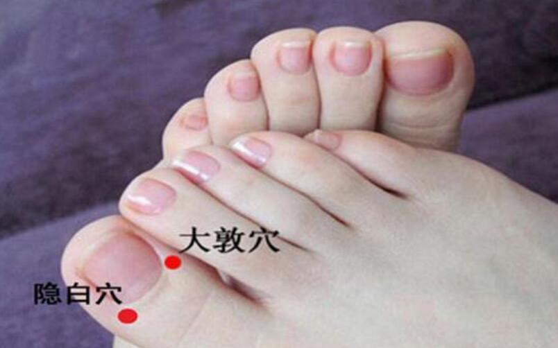 隐白穴图册_360百科