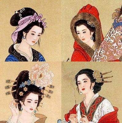 沉鱼落雁,闭月羞花图册_360百科