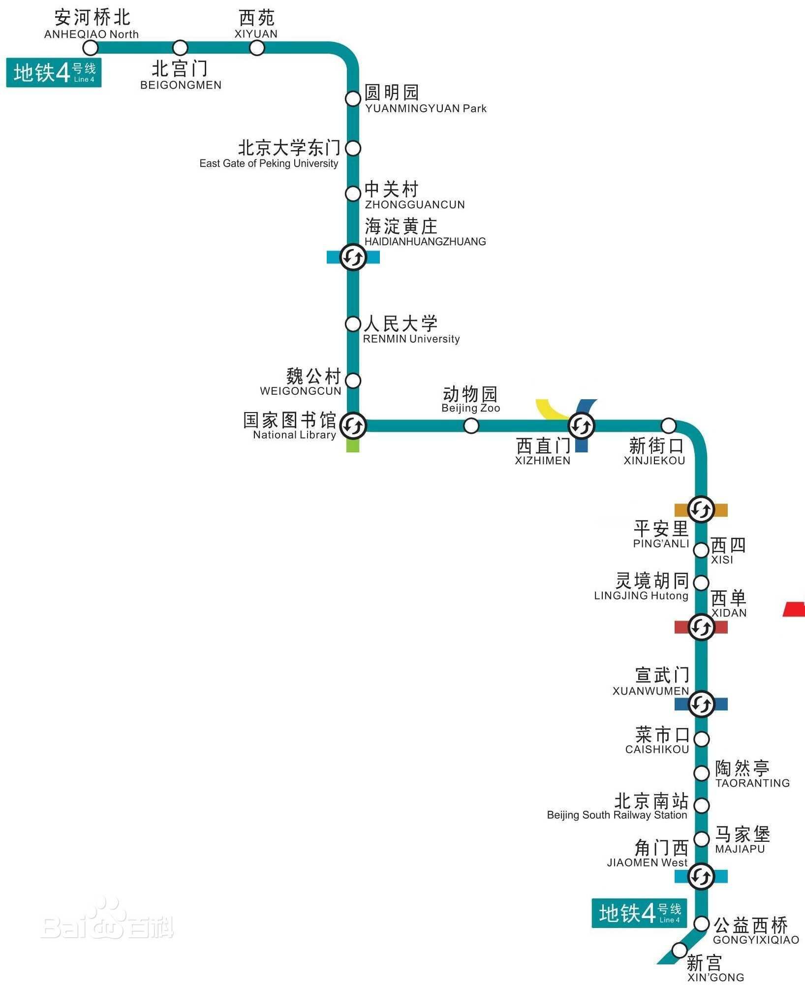 北京地铁线路图图册_360百科