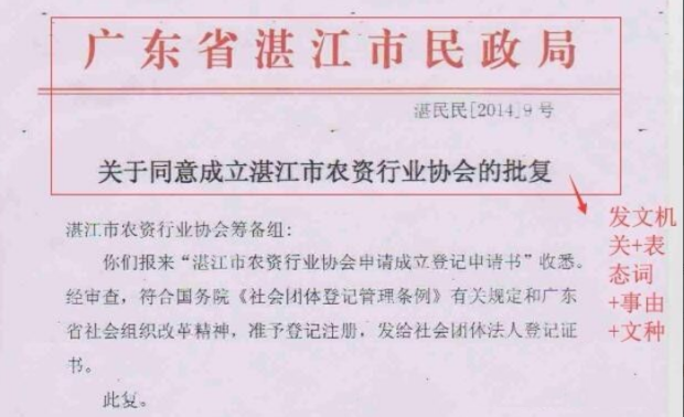 行政公文之批复的格式_360新知