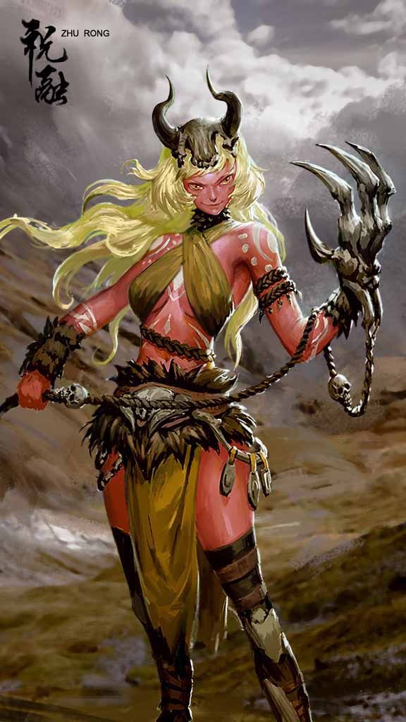 祝融夫人图册_360百科