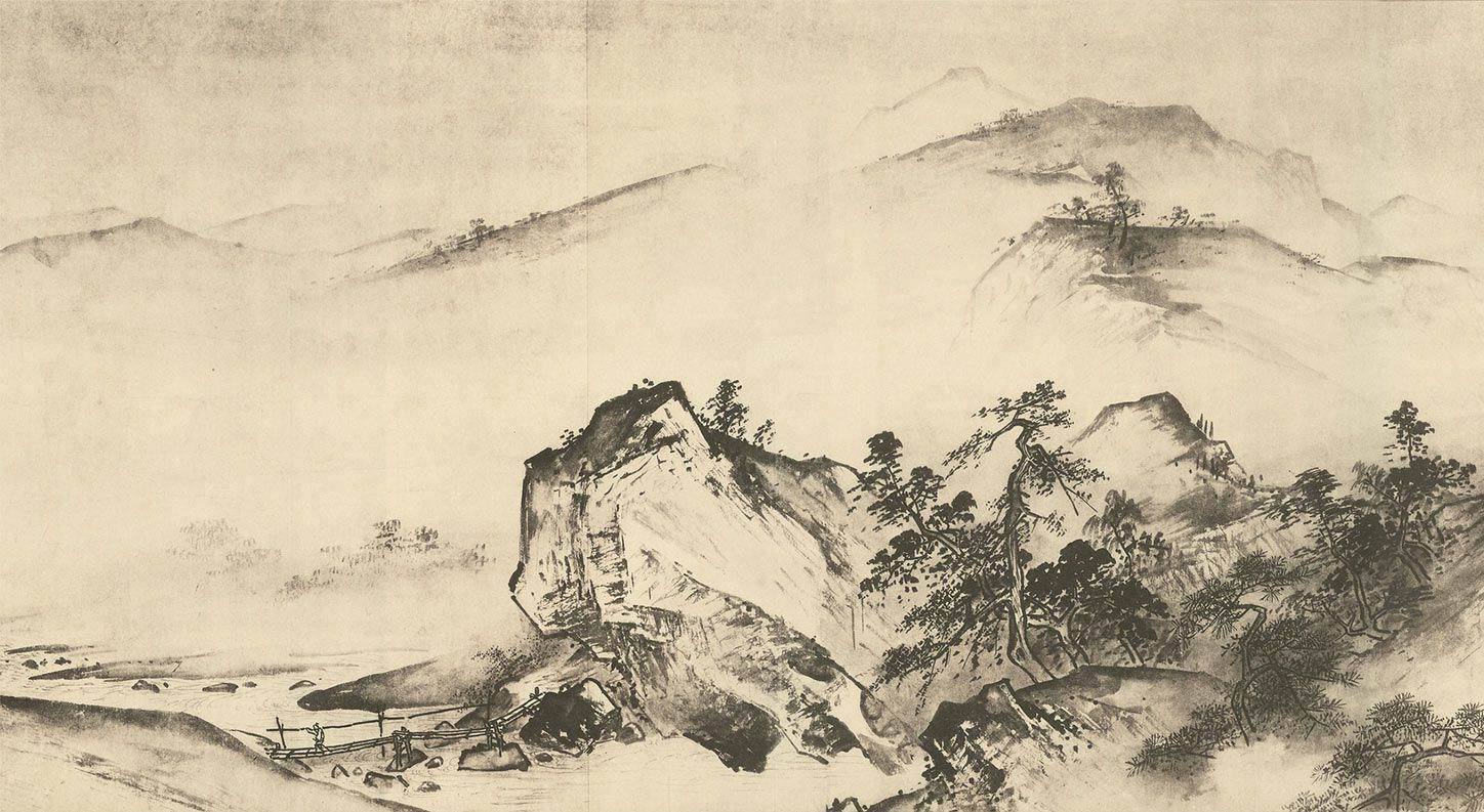 宋夏圭溪山清远图图册_360百科