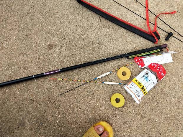 钓鱼竿怎么组装。