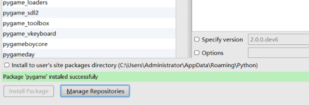 怎么安装python的pygame库文件_360新知