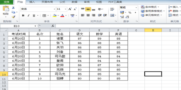 EXCEL表格入门基础教程-简单制作数据表格_360新知