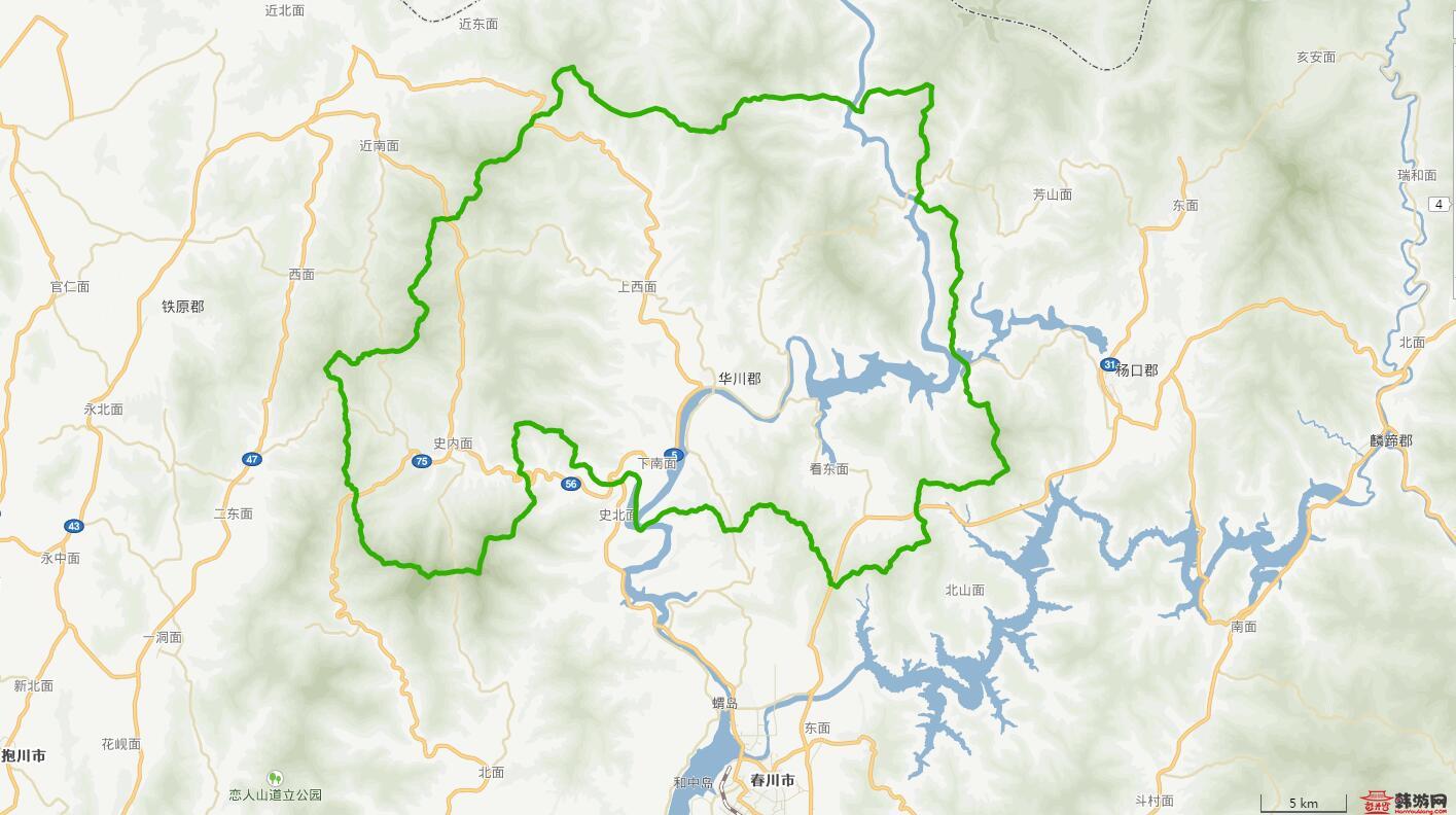 华川郡图册_360百科