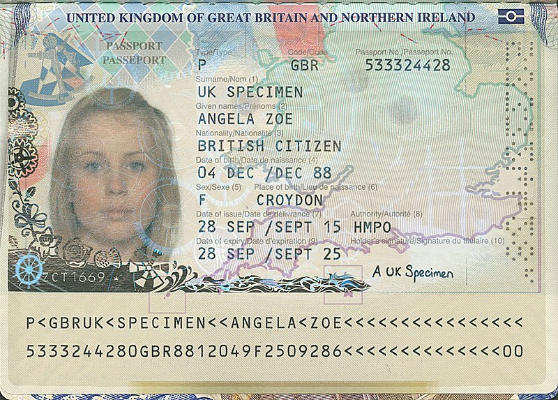 生物识别护照图册360百科 2043