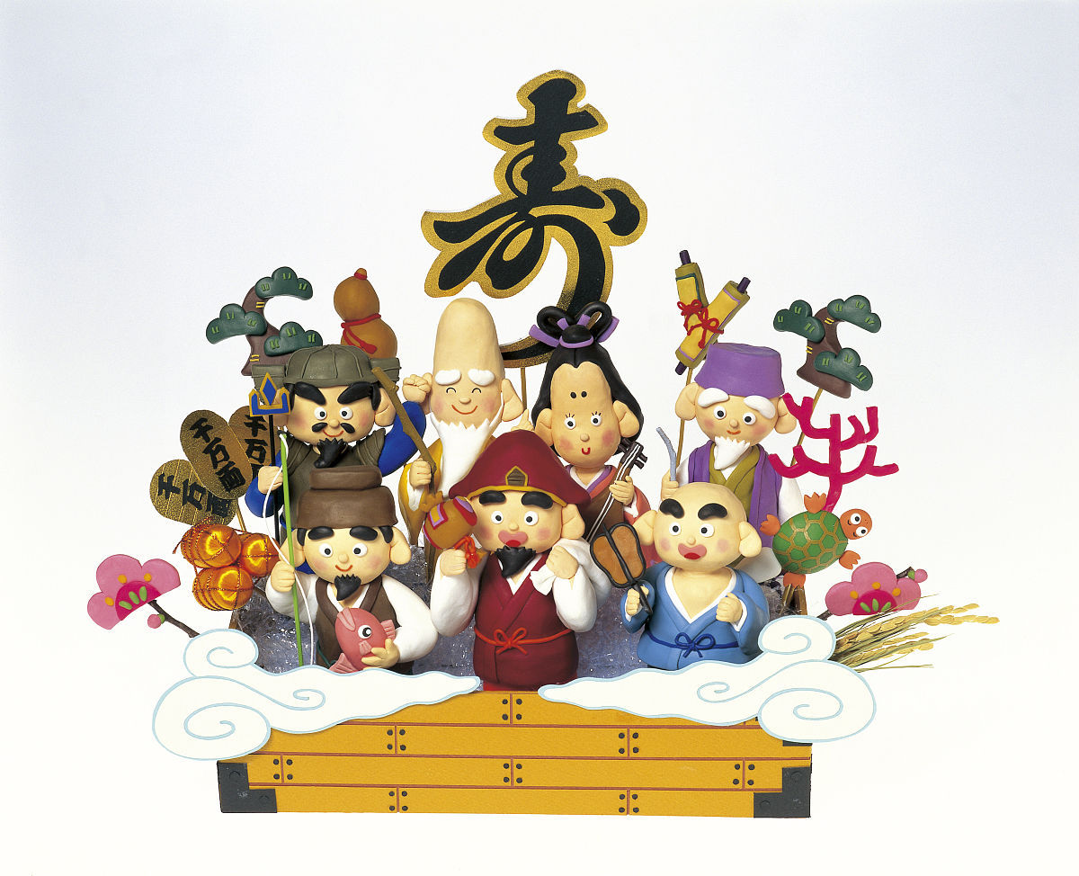 日本七福神图册_360百科