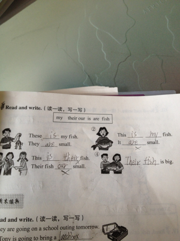 请教小学英