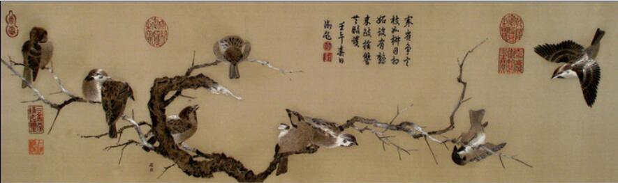 寒雀图图册_360百科