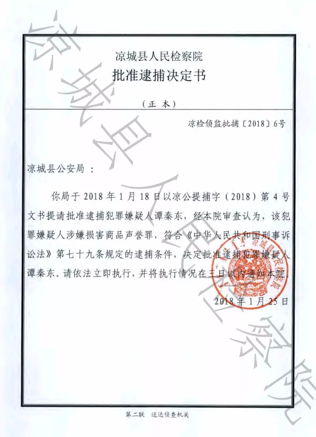 逮捕决定书图册_360百科