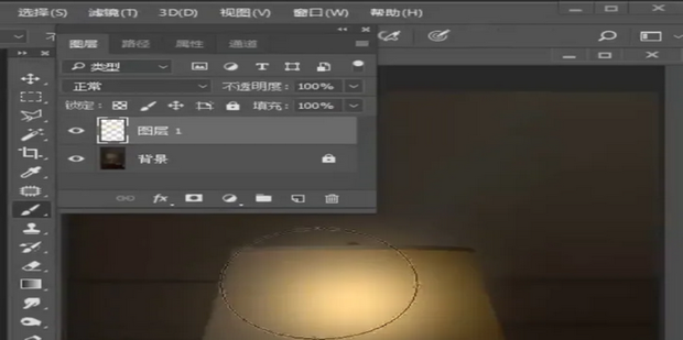 怎么使用Ps制作灯光的效果_360新知