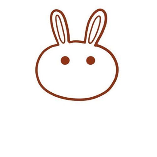 小兔子简笔画涂色打印(兔子耳朵怎么画简笔画) 
