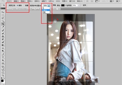 Photoshop中裁剪工具如何使用_360新知