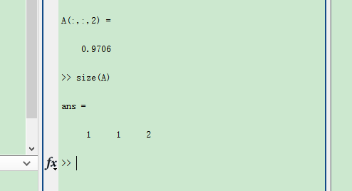 MATLAB—size函数用法_360新知