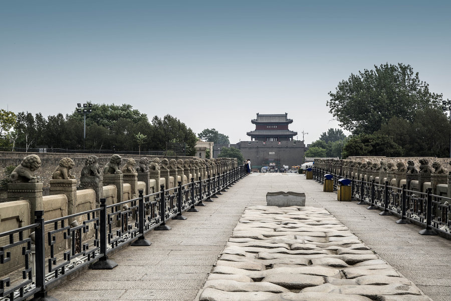 北京卢沟桥景点图片