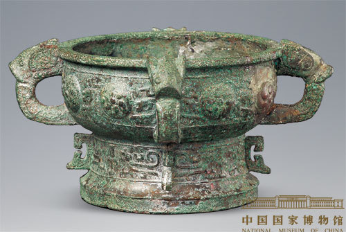 西周宜侯夨簋图册_360百科