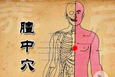 膻中穴位位置图及作用_360新知