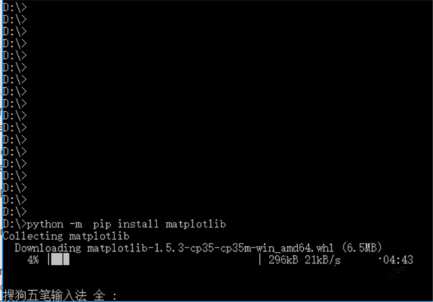 如何安装matplotlib模块_360新知