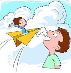 扔纸飞机前先哈口气_360新知