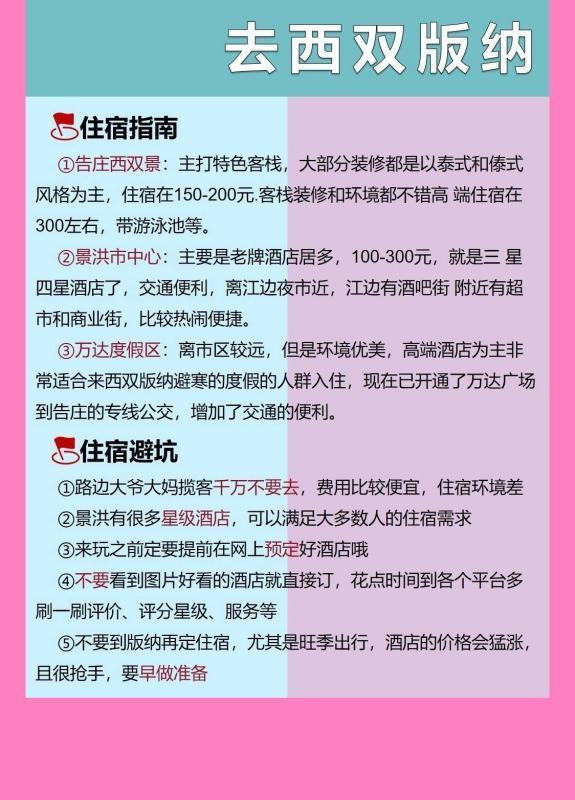 大学生分享西双版纳超全旅游省钱攻略