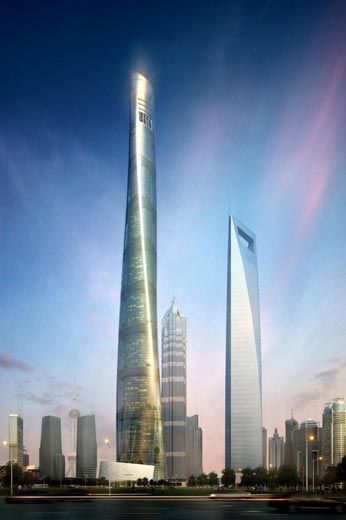 上海中心大厦图册_360百科