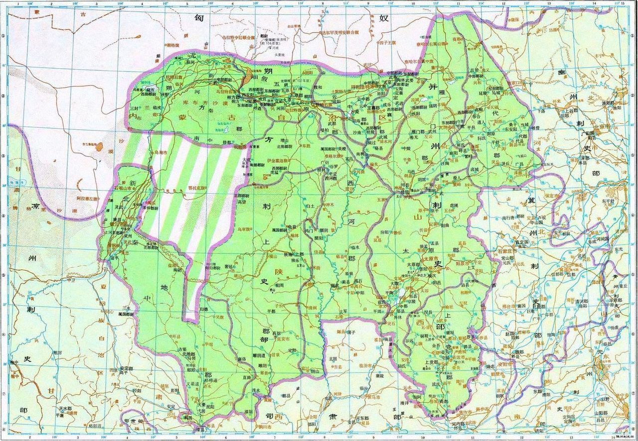 朔方郡图册_360百科
