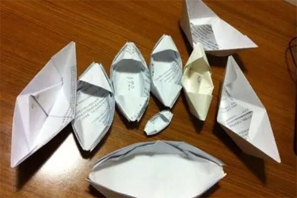 手工小船的制作过程
