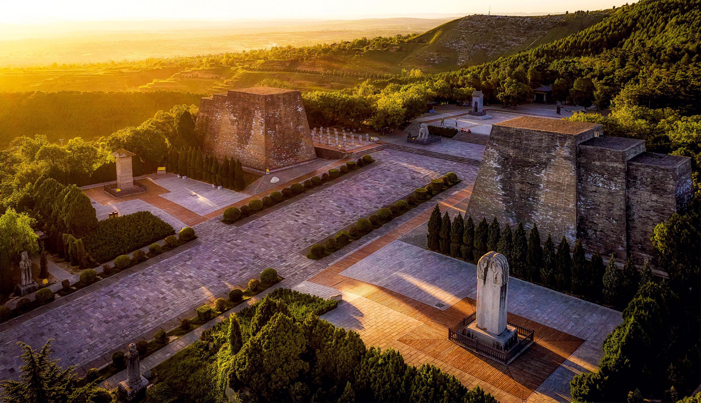 关中十八唐帝陵图册_360百科