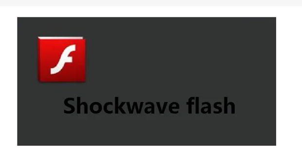 shockwave flash object